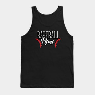 Baseball Mimi - Baseball Grandma - Funny Baseball Shirt Tank Top